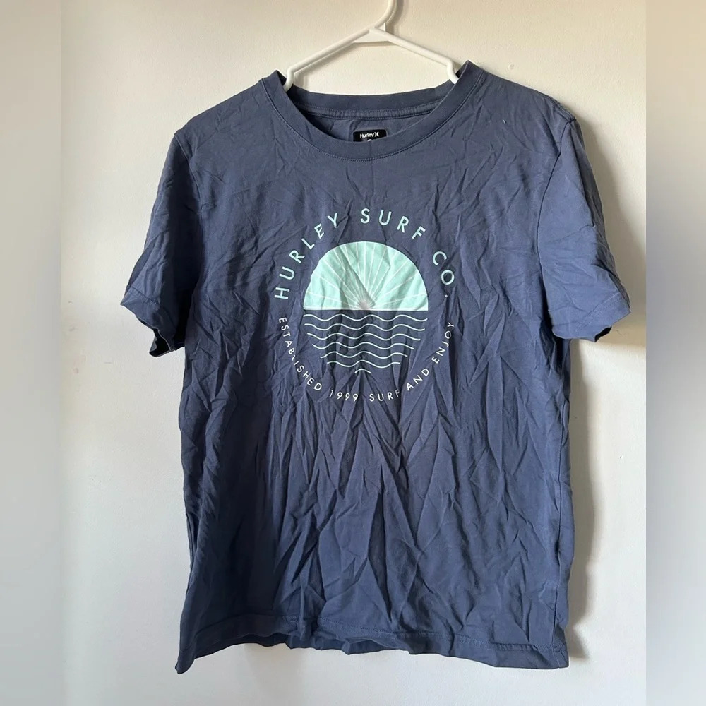 Hurley Men’s Blue Graphic Tee